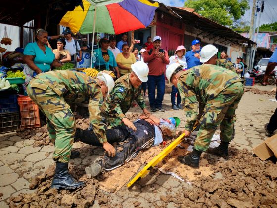 Segundo Ejercicio Nacional de Preparación para Proteger la Vida en Situaciones Multiamenazas en Nicaragua