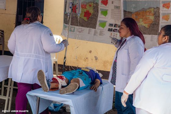 Segundo Ejercicio Nacional de Preparación para Proteger la Vida en Situaciones Multiamenazas en Nicaragua