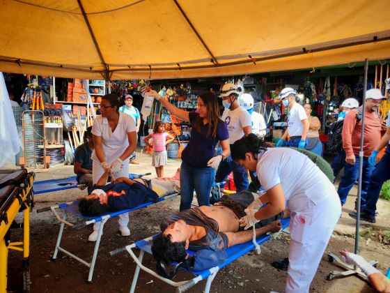 Segundo Ejercicio Nacional de Preparación para Proteger la Vida en Situaciones Multiamenazas en Nicaragua