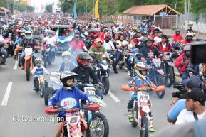 Motorizada Siempre 19 en homenaje al Repliegue Táctico a Masaya