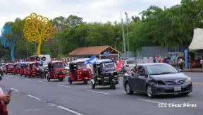 Motorizada Siempre 19 en homenaje al Repliegue Táctico a Masaya