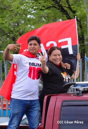 Motorizada Siempre 19 en homenaje al Repliegue Táctico a Masaya