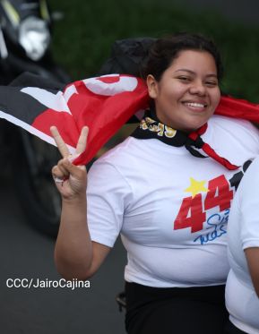 Motorizada Siempre 19 en homenaje al Repliegue Táctico a Masaya