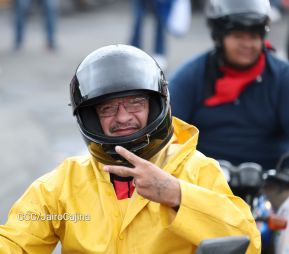 Motorizada Siempre 19 en homenaje al Repliegue Táctico a Masaya