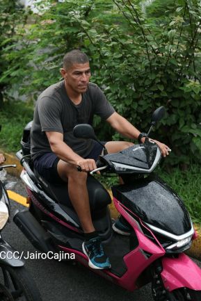 Motorizada Siempre 19 en homenaje al Repliegue Táctico a Masaya