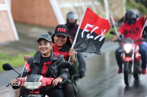 Motorizada Siempre 19 en homenaje al Repliegue Táctico a Masaya
