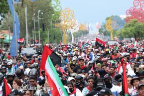 Hacia el 46/19: Aficionados por las motos protagonizan Motorizada Dos, Siempre 19