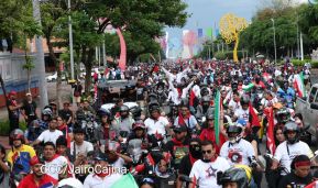 Hacia el 46/19: Aficionados por las motos protagonizan Motorizada Dos, Siempre 19