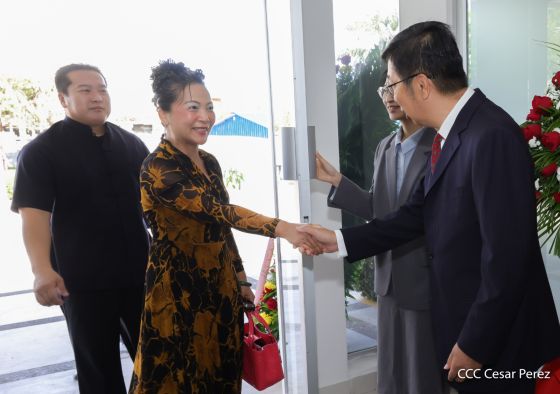Embajada de la República Popular China inaugura nuevas instalaciones en Nicaragua