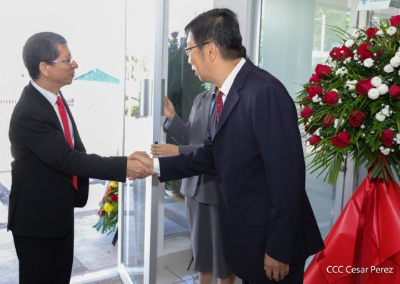 Embajada de la República Popular China inaugura nuevas instalaciones en Nicaragua