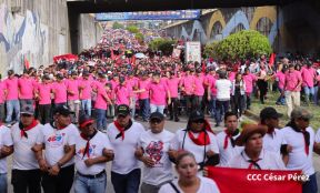 Caminata “Siempre 19, Siempre al Frente, Caminando en Victorias, Adelante con Daniel”