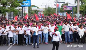 Caminata “Siempre 19, Siempre al Frente, Caminando en Victorias, Adelante con Daniel”