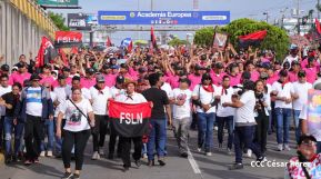 Caminata “Siempre 19, Siempre al Frente, Caminando en Victorias, Adelante con Daniel”