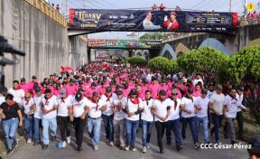 Caminata “Siempre 19, Siempre al Frente, Caminando en Victorias, Adelante con Daniel”