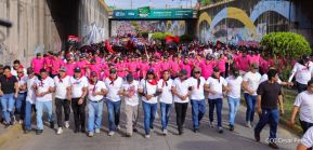 Caminata “Siempre 19, Siempre al Frente, Caminando en Victorias, Adelante con Daniel”