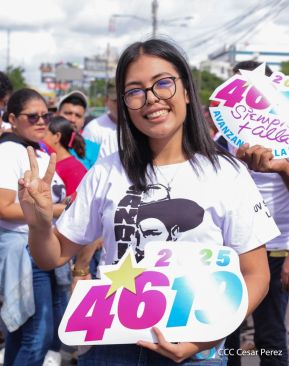 Caminata “Siempre 19, Siempre al Frente, Caminando en Victorias, Adelante con Daniel”