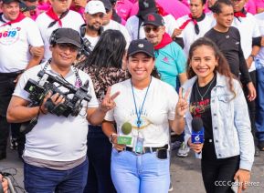 Caminata “Siempre 19, Siempre al Frente, Caminando en Victorias, Adelante con Daniel”