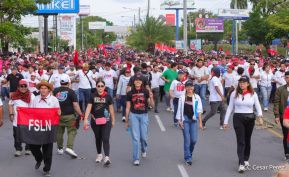 Caminata “Siempre 19, Siempre al Frente, Caminando en Victorias, Adelante con Daniel”