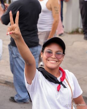 Caminata “Siempre 19, Siempre al Frente, Caminando en Victorias, Adelante con Daniel”