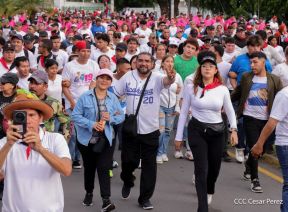 Caminata “Siempre 19, Siempre al Frente, Caminando en Victorias, Adelante con Daniel”