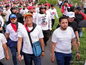 Caminata “Siempre 19, Siempre al Frente, Caminando en Victorias, Adelante con Daniel”