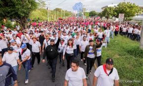 Caminata “Siempre 19, Siempre al Frente, Caminando en Victorias, Adelante con Daniel”