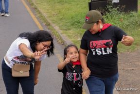 Caminata “Siempre 19, Siempre al Frente, Caminando en Victorias, Adelante con Daniel”