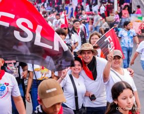 Caminata “Siempre 19, Siempre al Frente, Caminando en Victorias, Adelante con Daniel”
