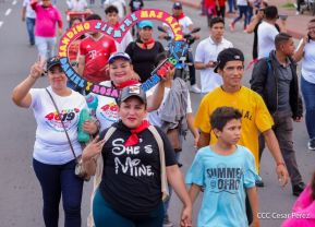 Caminata “Siempre 19, Siempre al Frente, Caminando en Victorias, Adelante con Daniel”
