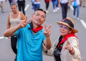 Caminata “Siempre 19, Siempre al Frente, Caminando en Victorias, Adelante con Daniel”