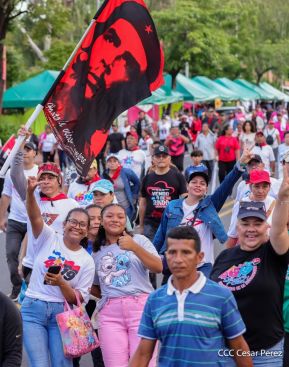 Caminata “Siempre 19, Siempre al Frente, Caminando en Victorias, Adelante con Daniel”