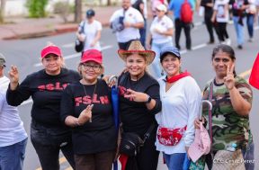 Caminata “Siempre 19, Siempre al Frente, Caminando en Victorias, Adelante con Daniel”
