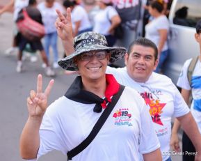 Caminata “Siempre 19, Siempre al Frente, Caminando en Victorias, Adelante con Daniel”