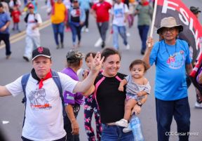 Caminata “Siempre 19, Siempre al Frente, Caminando en Victorias, Adelante con Daniel”
