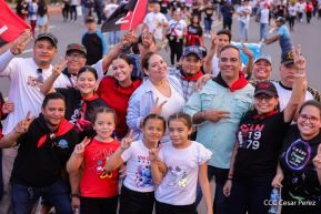Caminata “Siempre 19, Siempre al Frente, Caminando en Victorias, Adelante con Daniel”