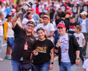 Caminata “Siempre 19, Siempre al Frente, Caminando en Victorias, Adelante con Daniel”