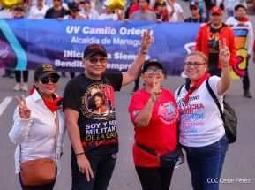 Caminata “Siempre 19, Siempre al Frente, Caminando en Victorias, Adelante con Daniel”
