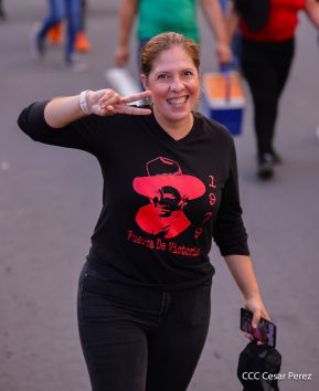 Caminata “Siempre 19, Siempre al Frente, Caminando en Victorias, Adelante con Daniel”