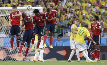 Brasil 2014: Brasil VS. Colombia (Cuartos de Final)