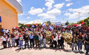 Familias celebran 46 aniversario de la liberación de Estelí