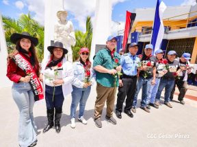 Familias celebran 46 aniversario de la liberación de Estelí