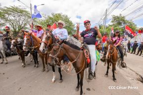 Familias celebran 46 aniversario de la liberación de Estelí