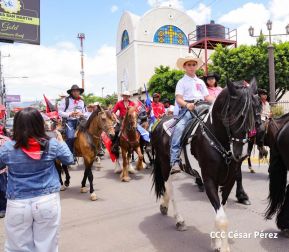 Familias celebran 46 aniversario de la liberación de Estelí