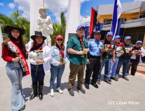Familias celebran 46 aniversario de la liberación de Estelí