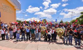 Familias celebran 46 aniversario de la liberación de Estelí