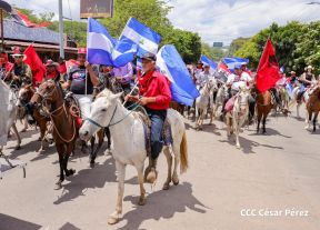 Familias celebran 46 aniversario de la liberación de Estelí