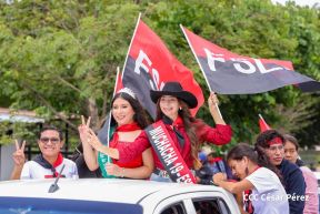Familias celebran 46 aniversario de la liberación de Estelí