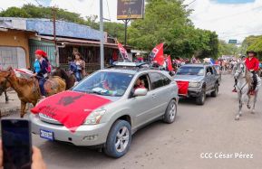 Familias celebran 46 aniversario de la liberación de Estelí