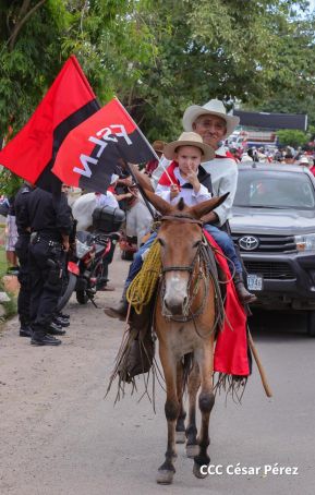 Familias celebran 46 aniversario de la liberación de Estelí