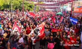 Familias celebran 46 aniversario de la liberación de Estelí